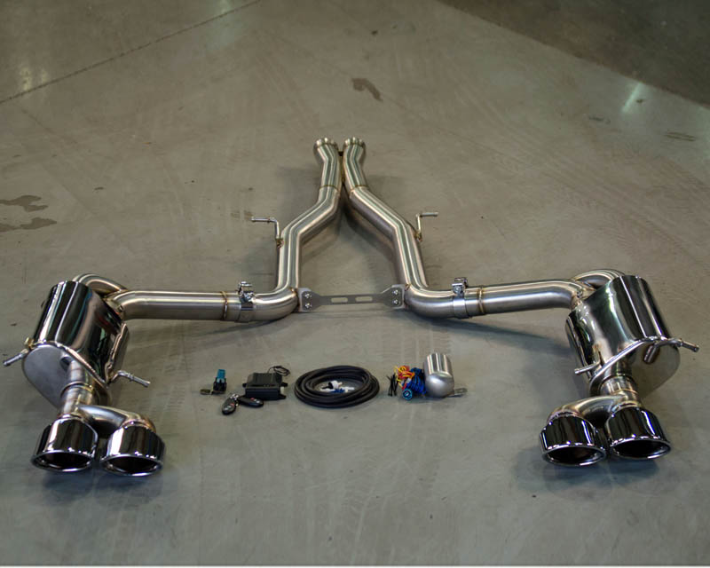 AGENCY POWER ELECTRONIC VALVE CONTROLLED EXHAUST MUFFLER MERCEDES-BENZ C63 COUPE 12-14