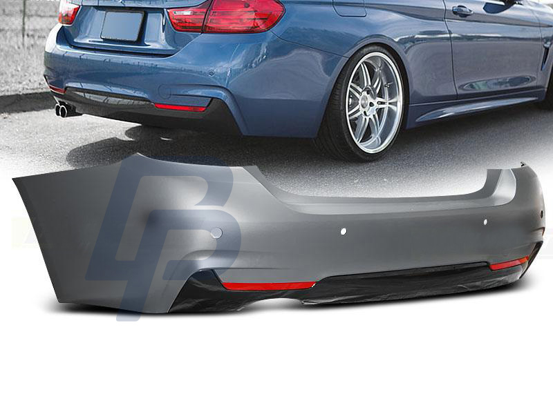 BMW F32 10.13- M-TECH STYLE  PDC REAR BUMPER - 4