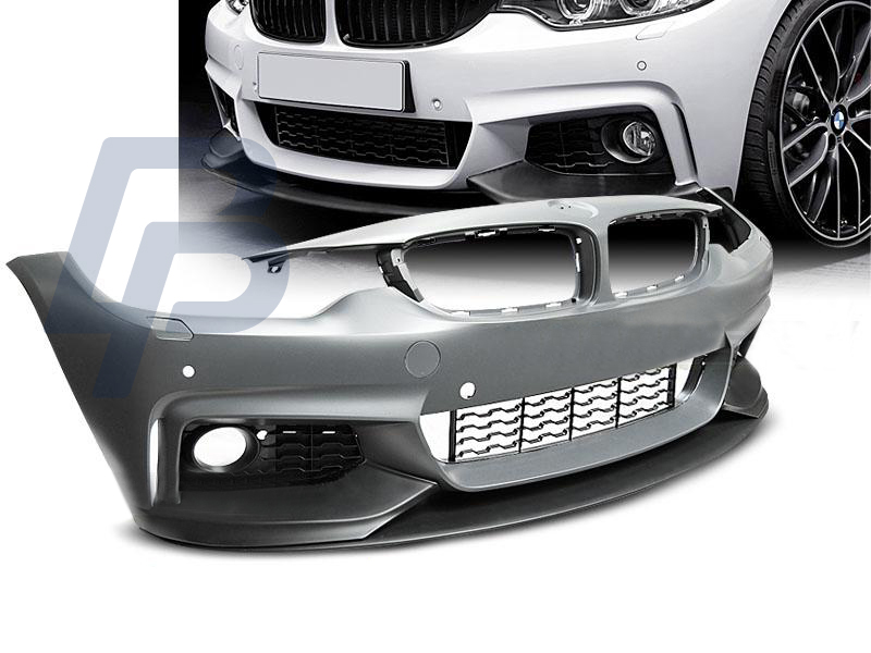 BMW F32 10.13- M-PERFORMANCE STYLE PDC FRONT BUMPER - 6