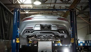 AGENCY POWER CATBACK RACE EXHAUST MERCEDES-BENZ AMG GT-S 2015+