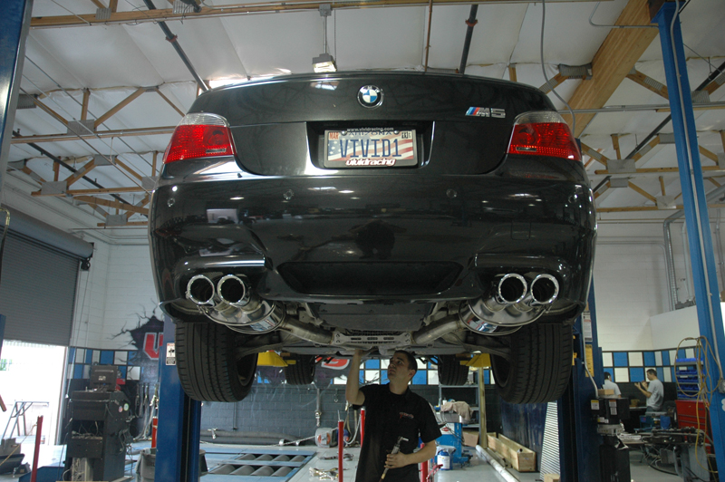 AGENCY POWER ELECTRONIC VALVE CONTROLLED EXHAUST BMW E60 M5 05-10 - 2