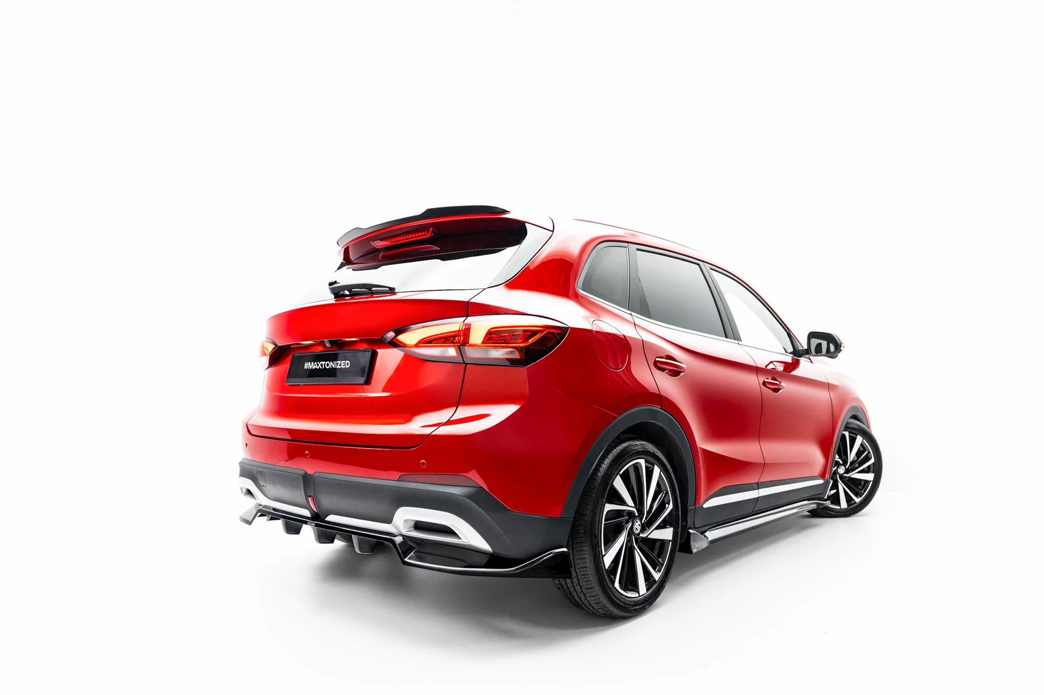 REAR SPLITTER (WITH VERTICAL BARS) SUITABLE FOR MG ZS MK2 – MAXTON DESIGN