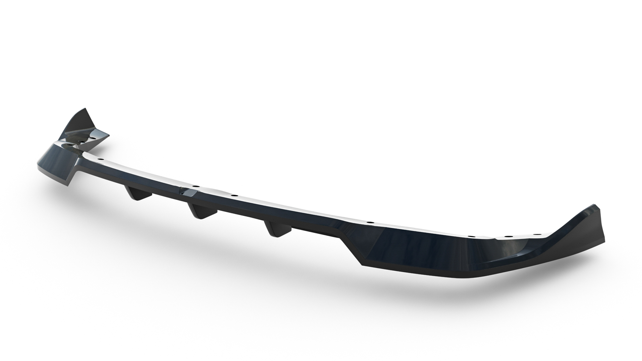 REAR SPLITTER (WITH VERTICAL BARS) SUITABLE FOR MG ZS MK2 – MAXTON DESIGN - 2