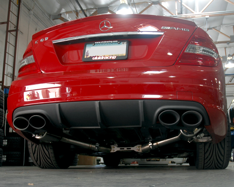 AGENCY POWER ELECTRONIC VALVE CONTROLLED EXHAUST MUFFLER MERCEDES-BENZ C63 AMG 08-11 - 3