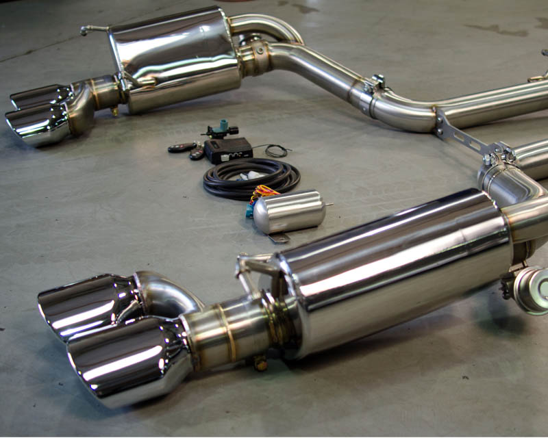 AGENCY POWER ELECTRONIC VALVE CONTROLLED EXHAUST MUFFLER MERCEDES-BENZ C63 AMG 08-11 - 4