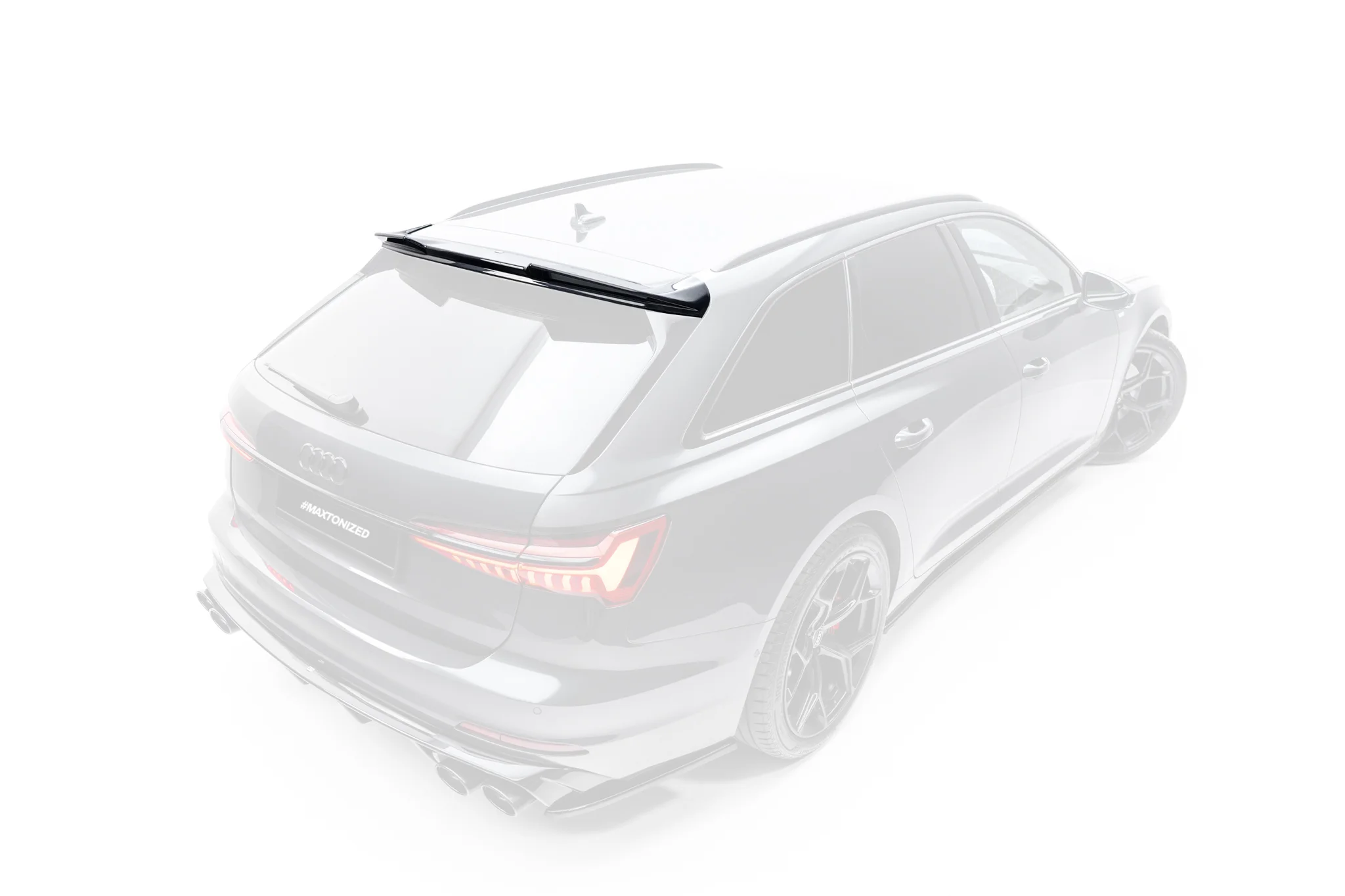 SPOILER CAP 3D SUITABLE FOR AUDI A6 AVANT / A6 ALLROAD / A6 S-LINE AVANT / S6 AVANT C8 / C8 FACELIFT – MAXTON DESIGN