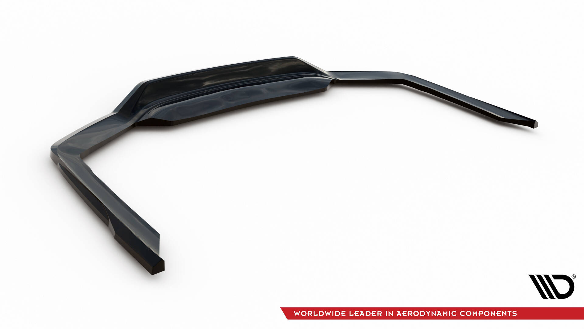 Central Rear Splitter (Vertical Bars) V.2 BMW 7 G11 M-Pack Facelift - 8