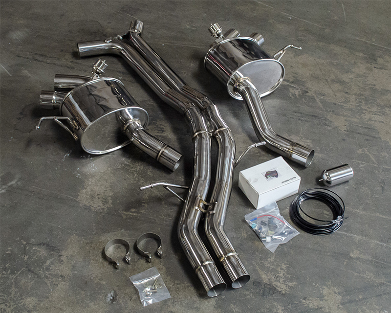 AGENCY POWER VALVE CONTROLLED CATBACK EXHAUST PORSCHE MACAN TURBO 3.6L V6 15-16 - 2