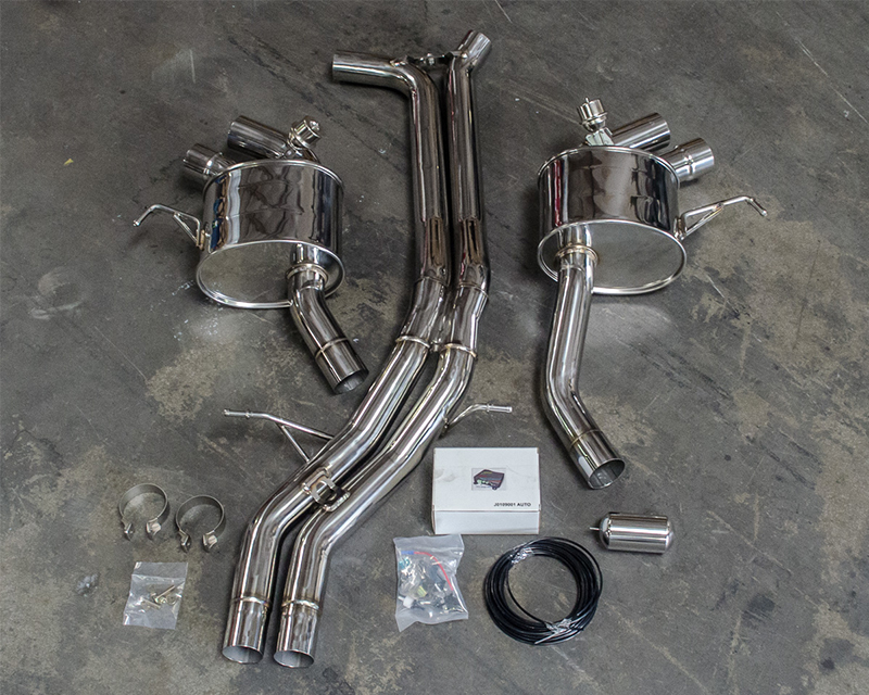 AGENCY POWER VALVE CONTROLLED CATBACK EXHAUST PORSCHE MACAN TURBO 3.6L V6 15-16 - 4