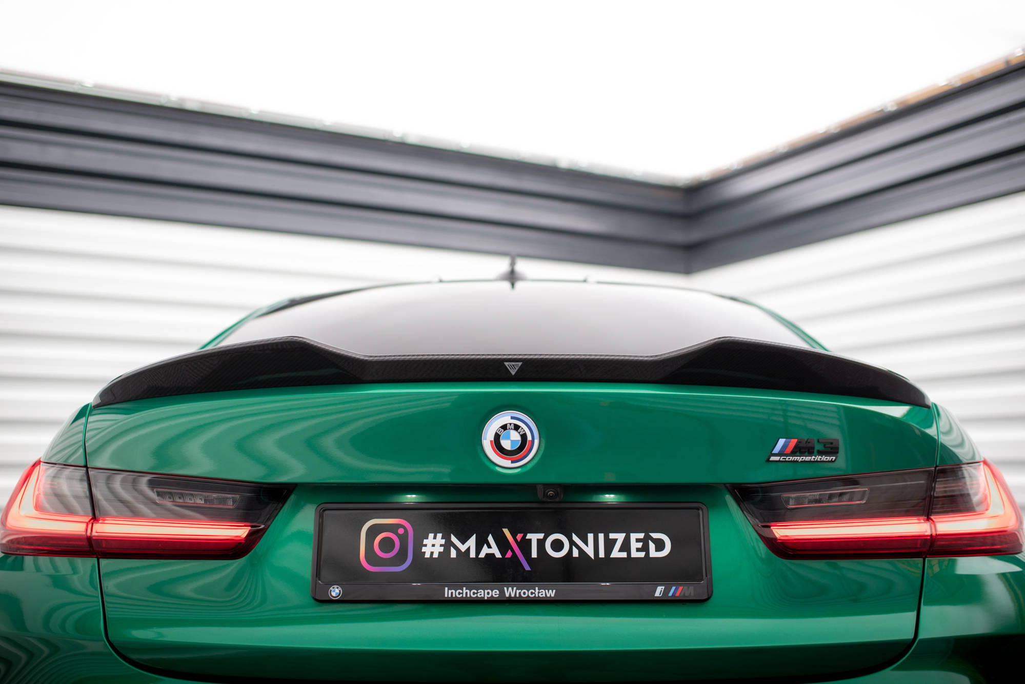 Carbon Fiber Tailgate Spoiler BMW M3 G80 / M340i G20 / 3 M-Pack G20 / 3 Standard G20 - 11