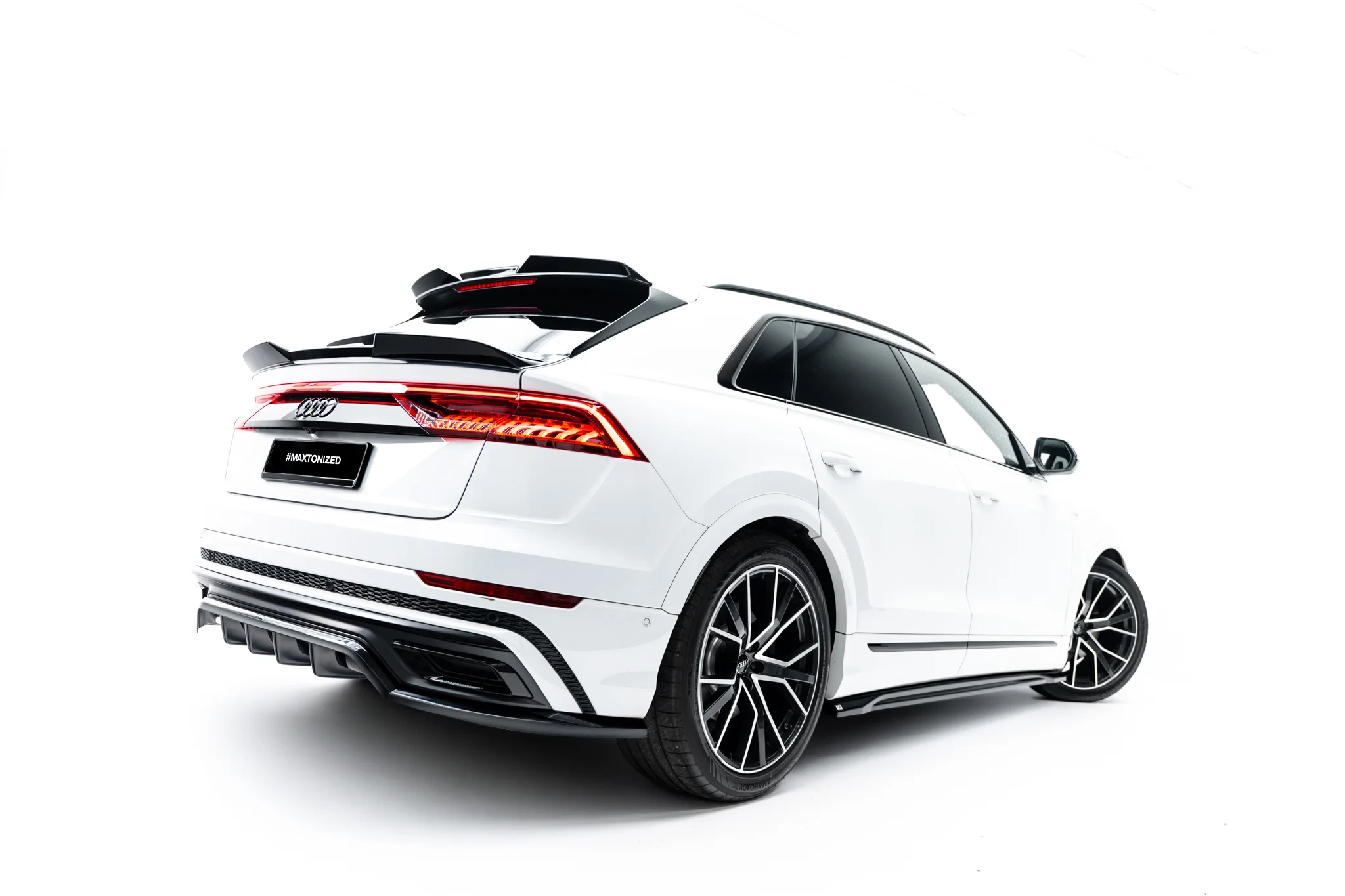 LOWER SPOILER CAP 3D SUITABLE FOR AUDI Q8 / Q8 S-LINE / SQ8 MK1 / MK1 FACELIFT – MAXTON DESIGN - 4