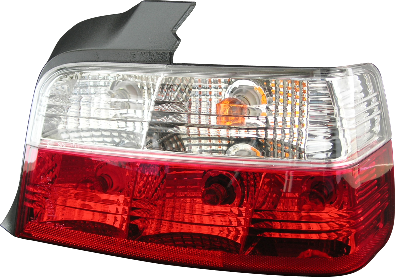 BMW 3 E36 4D TAILLIGHTS RED/CLEAR V1