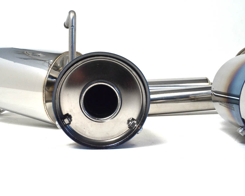 AGENCY POWER CATBACK EXHAUST TITANIUM TIPS NISSAN 370Z 09-16 - 4