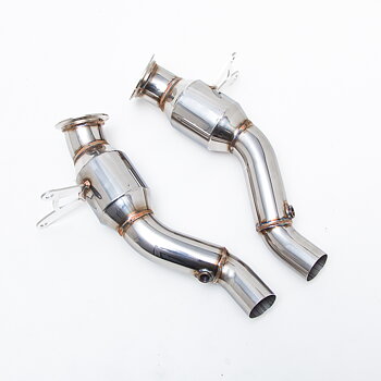 AGENCY POWER HIGH FLOW CAT PIPES FERRARI F458 ITALIA | SPIDER | SPECIALE