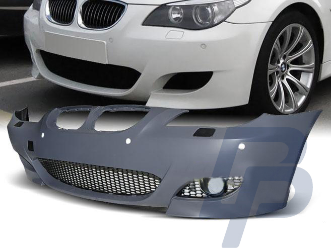 BMW E60/E61 03-07 M5 STYLE PDC FRONT BUMPER - 2
