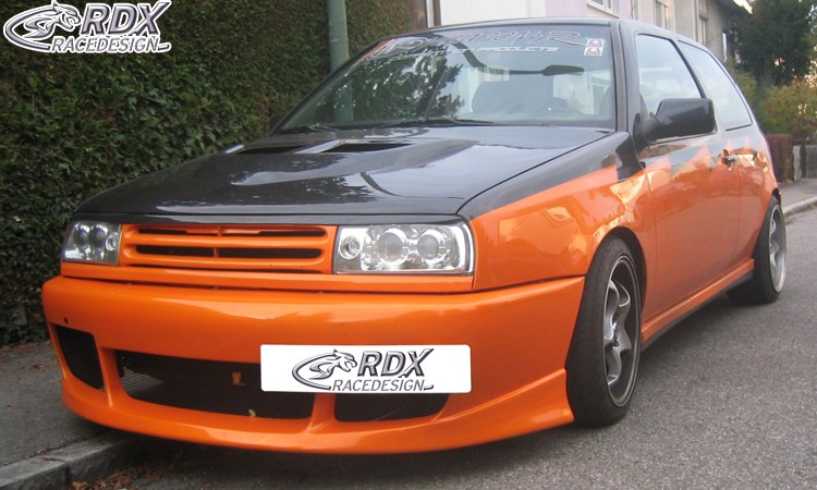 FRONT BUMPER VW GOLF 3 "GT-RACE CLEAN" (WITH SIDE INTAKES) - 4