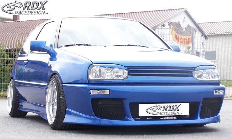 FRONT BUMPER VW GOLF 3 "GT-RACE" (WITH SIDE INTAKES) - 4