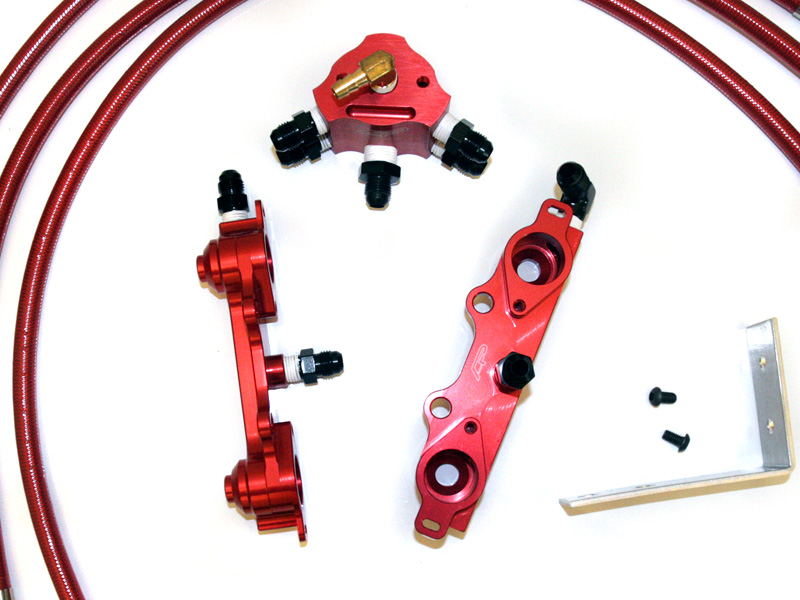 AGENCY POWER FUEL RAIL KIT SUBARU STI 04-06 - 6