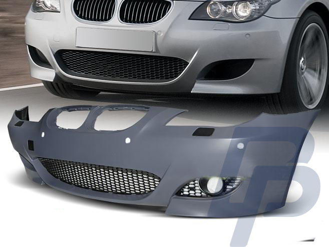 BMW E60/E61 07-10 M5 STYLE PDC FRONT BUMPER - 2