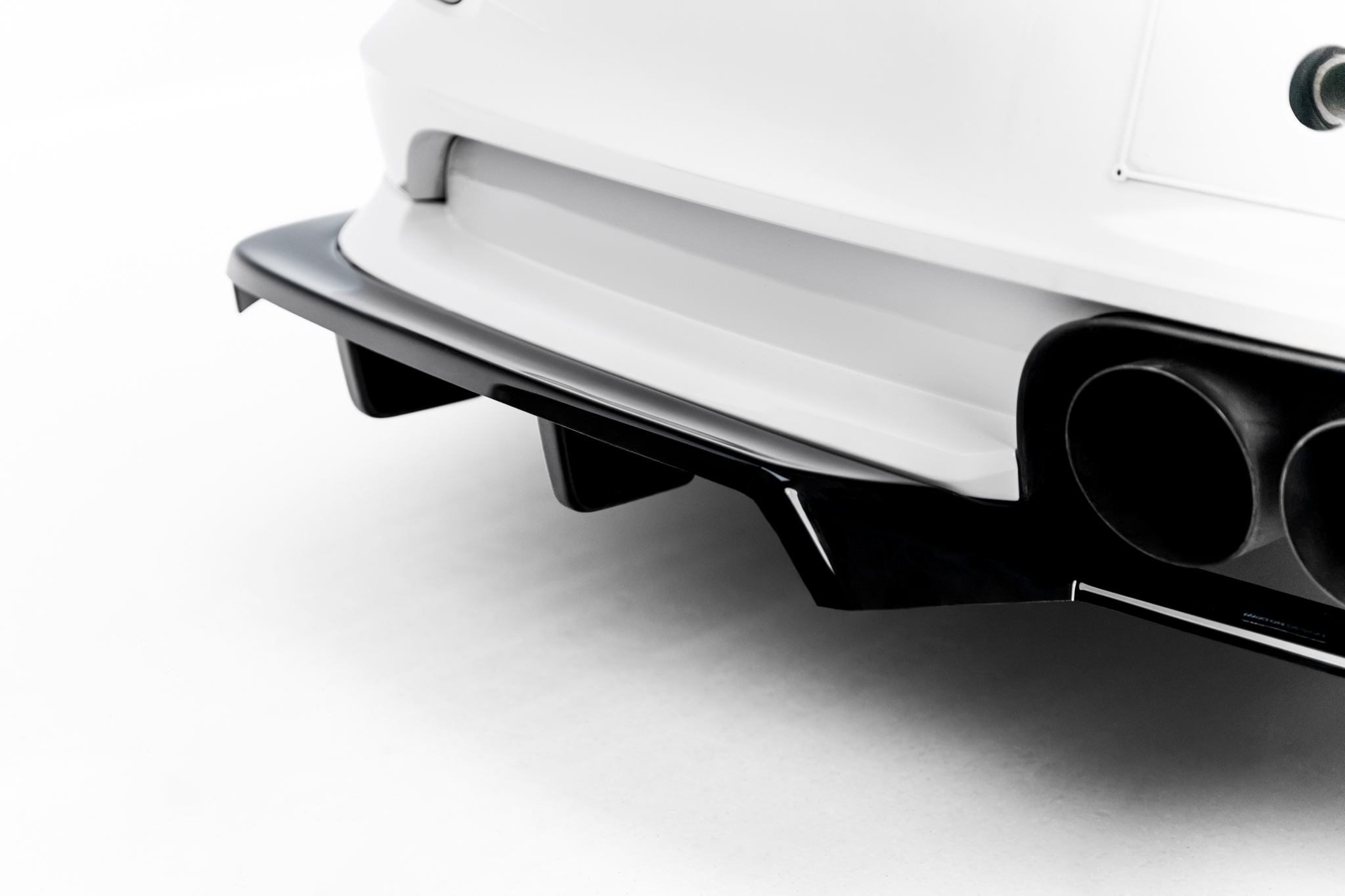 REAR SPLITTER (WITH VERTICAL BARS) SUITABLE FOR PORSCHE 911 GT3 991 – MAXTON DESIGN - 6