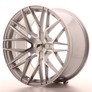 JAPAN RACING JR28 20X10 ET20-40 5H BLANK SILVER MA