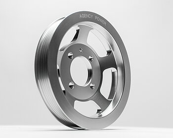 AGENCY POWER LIGHTWEIGHT CRANK PULLEY MITSUBISHI EVO VIII | IX 03-07