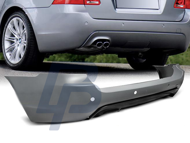 BMW E61 03-07 TOURING M-PAKIET PDC REAR BUMPER - 2