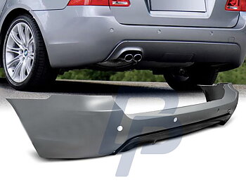 BMW E61 08-10 TOURING M-PAKIET PDC REAR BUMPER
