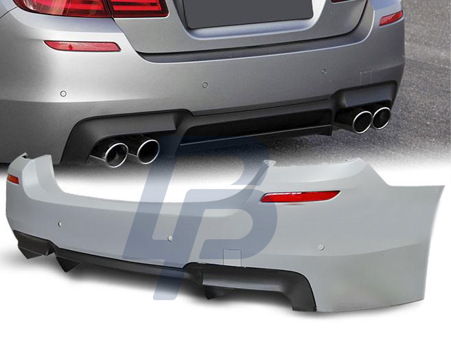 BMW F10 10- 06.13 M5 STYLE PDC REAR BUMPER - 2