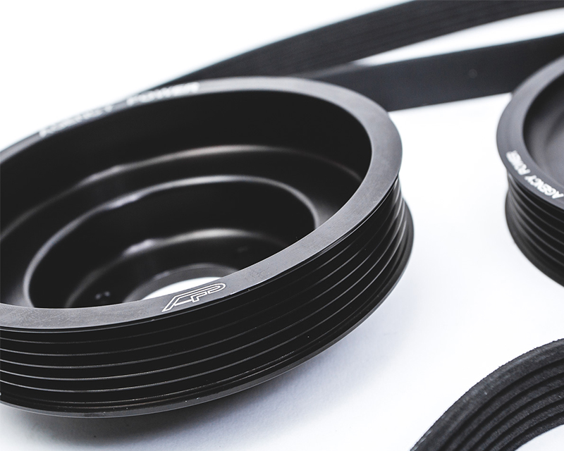 AGENCY POWER LIGHTWEIGHT CRANK PULLEY KIT BMW M3 E46 01-05 - 4