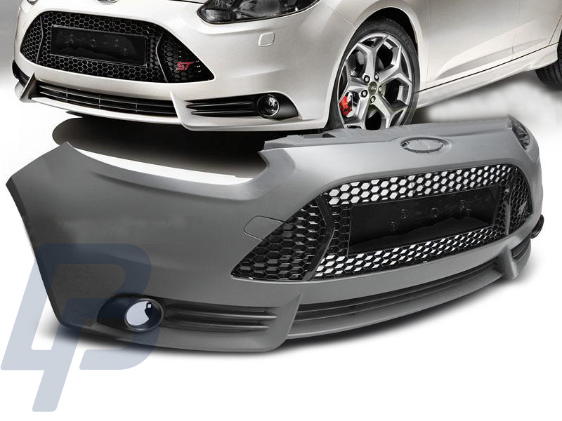 FORD FOCUS MK3 11-10.14 ST STYLE FRONT BUMPER - 5