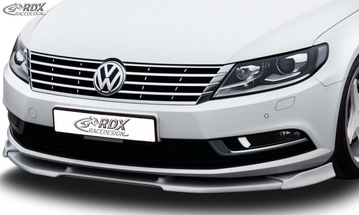 FRONT SPOILER VARIO-X VW CC FRONT LIP SPLITTER