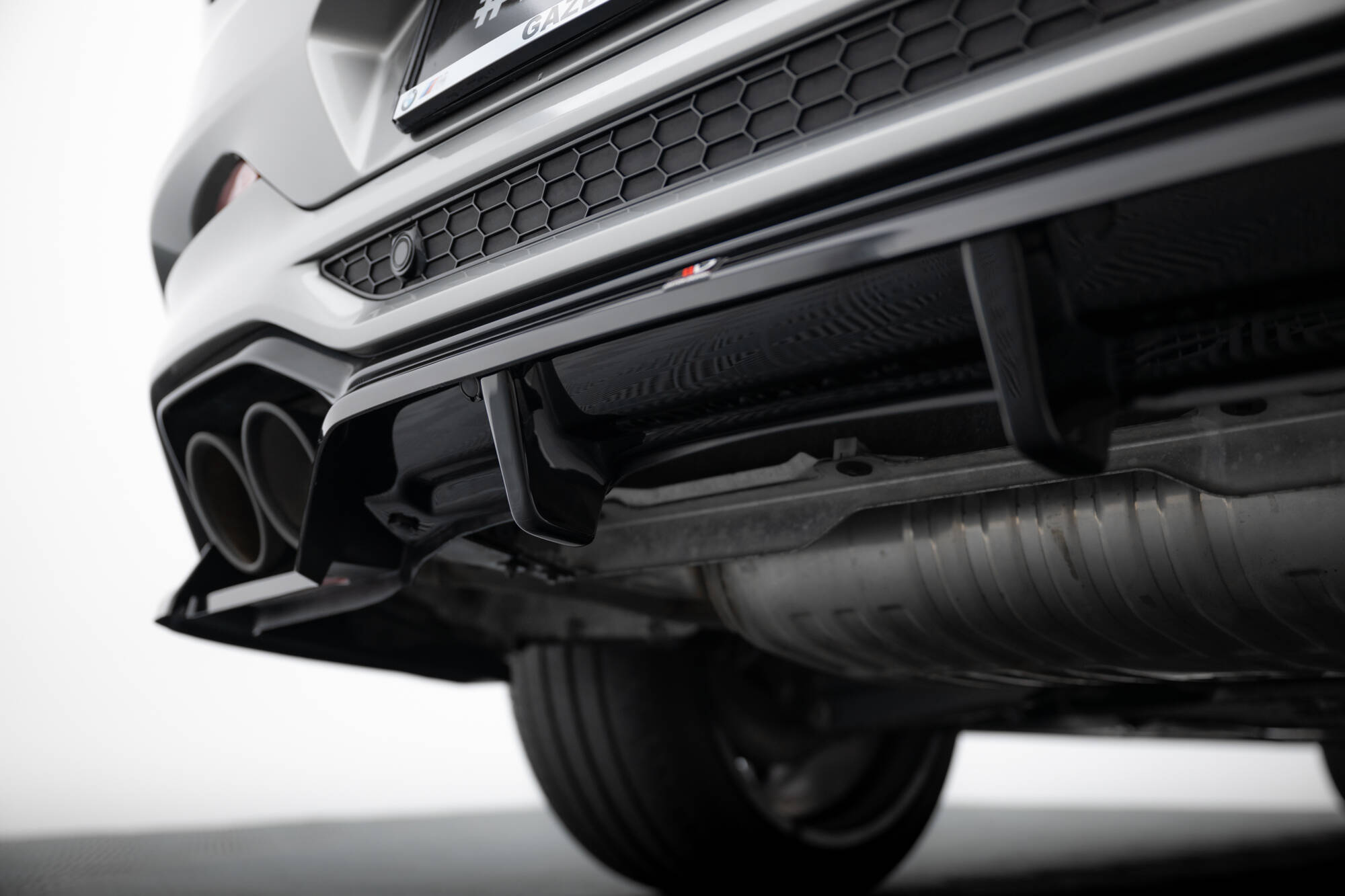 Rear Splitter (Vertical Bars) BMW X4 M F98 - 5