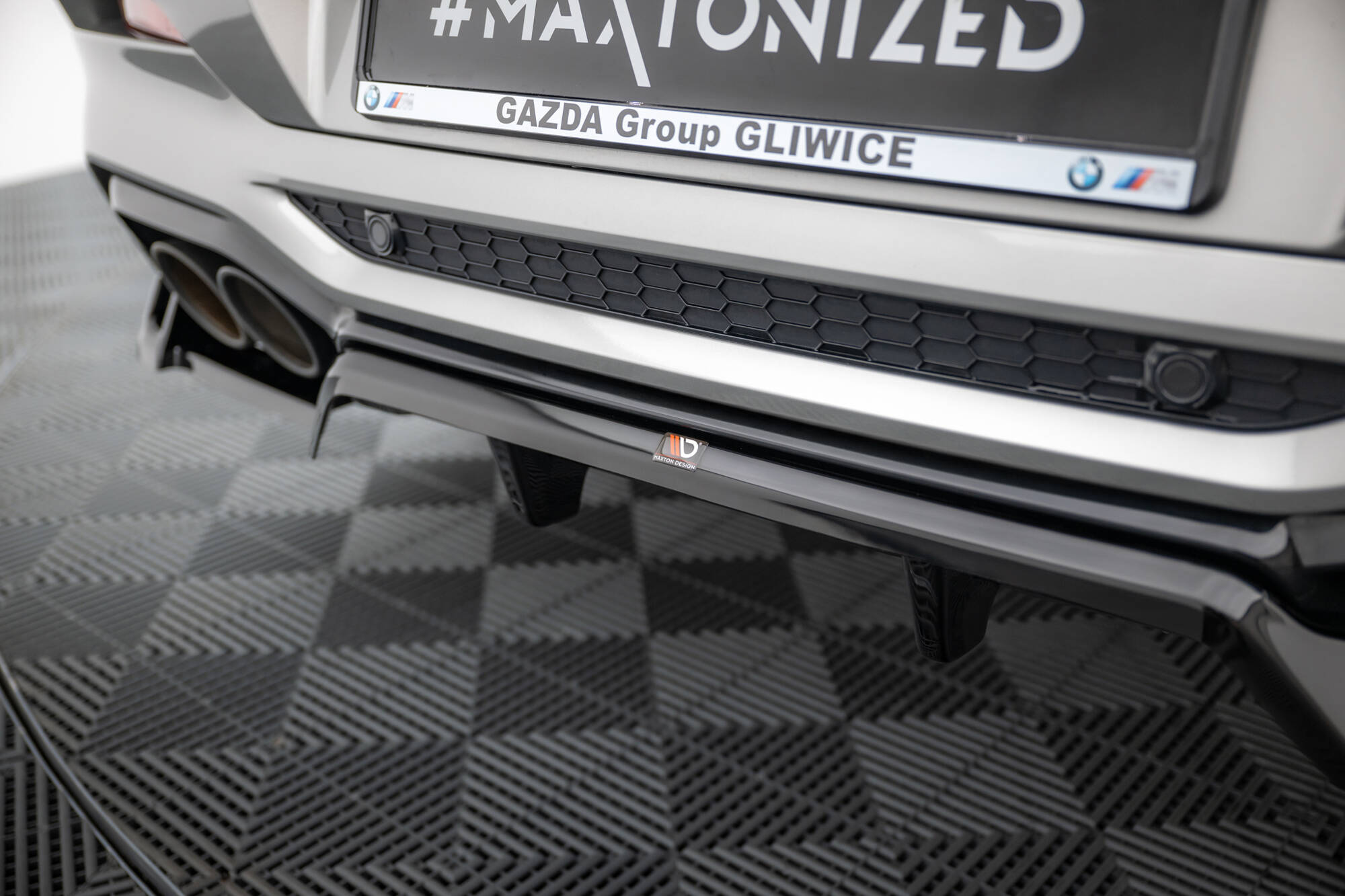 Rear Splitter (Vertical Bars) BMW X4 M F98 - 4