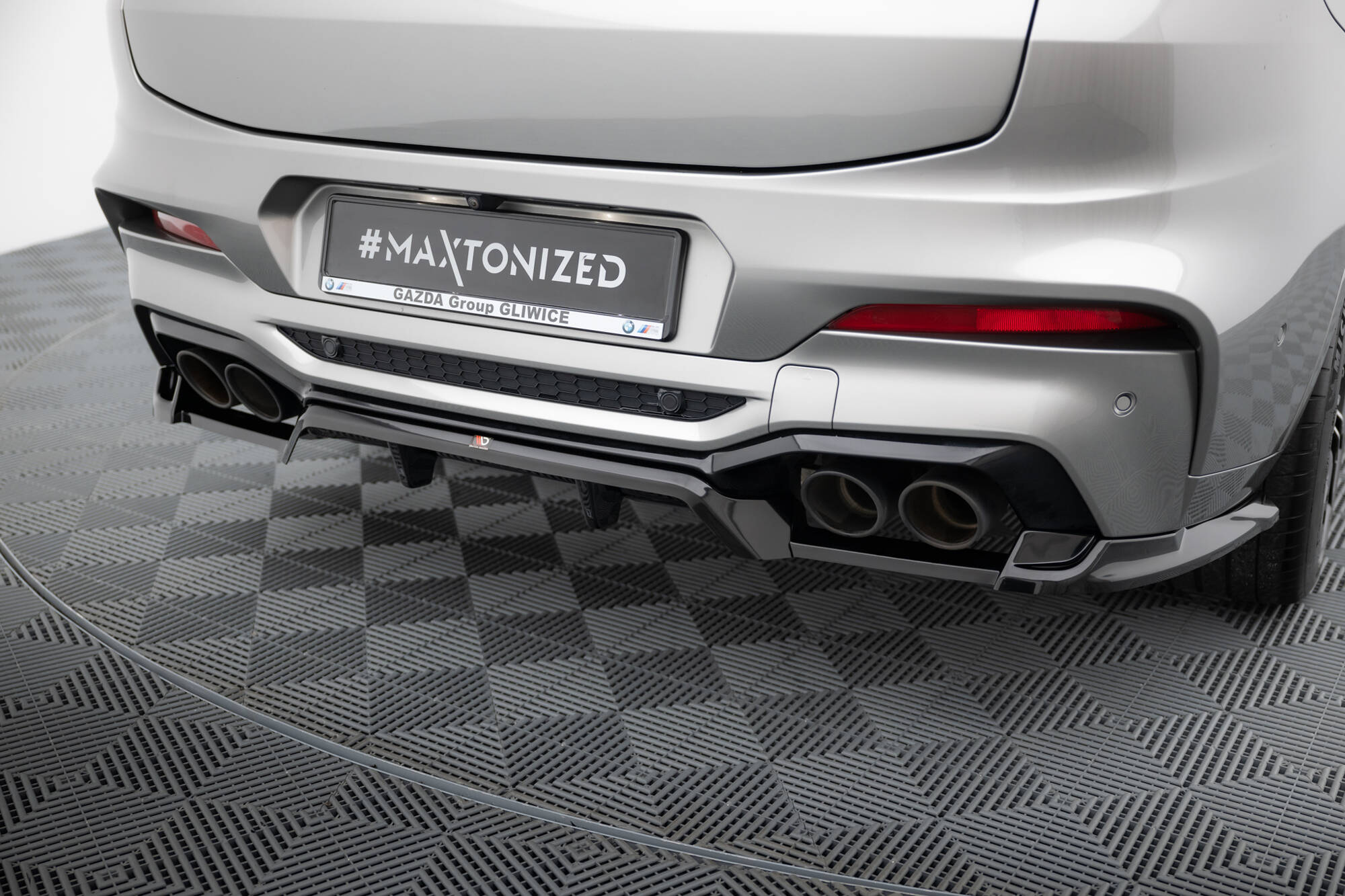 Rear Splitter (Vertical Bars) BMW X4 M F98 - 3