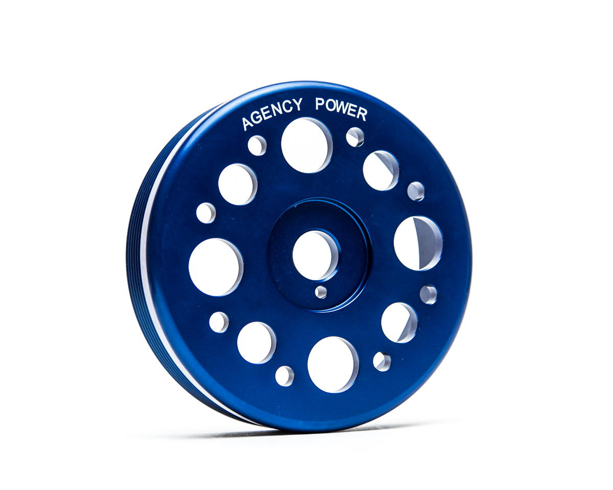 AGENCY POWER LIGHTWEIGHT CRANK PULLEY SCION FRS 13-16 - 3