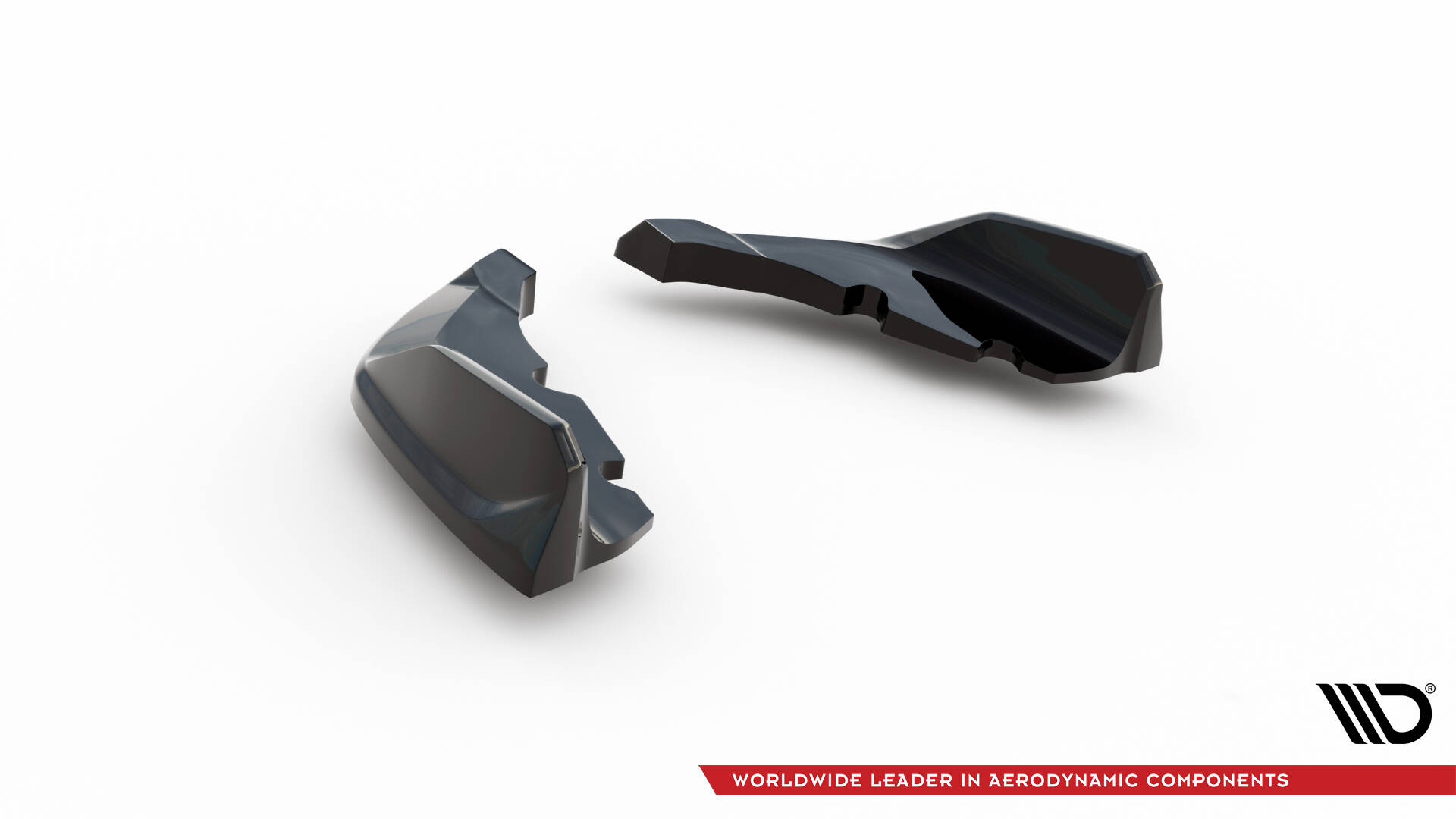 Rear Side Splitters V.9 BMW 1 M-Pack / M135i F40 - 6