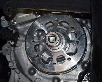 AGENCY POWER LIGHTWEIGHT CRANK PULLEY BLACK SCION TC 11+