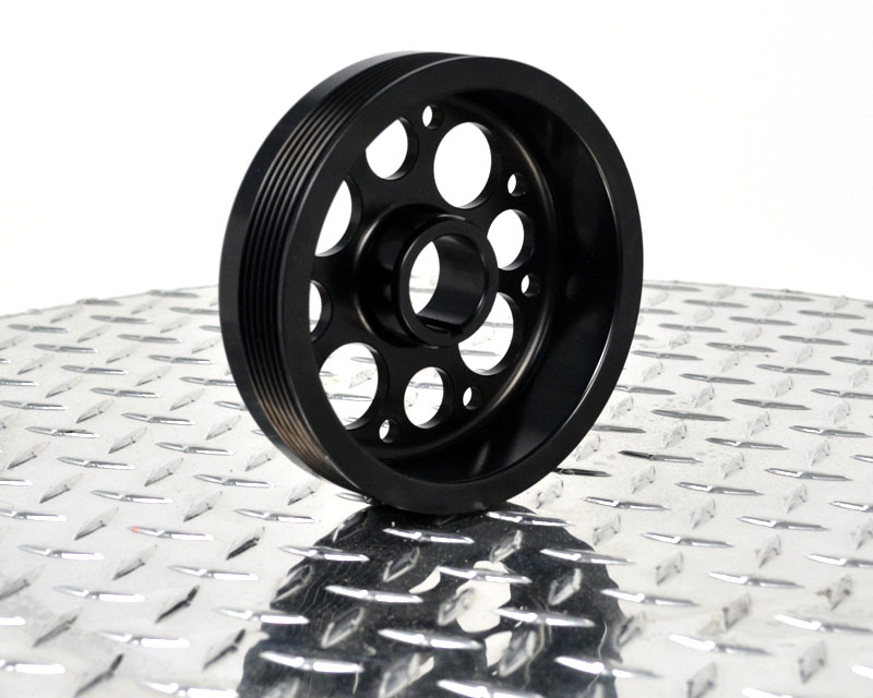 AGENCY POWER LIGHTWEIGHT CRANK PULLEY BLACK SCION TC 11+ - 3