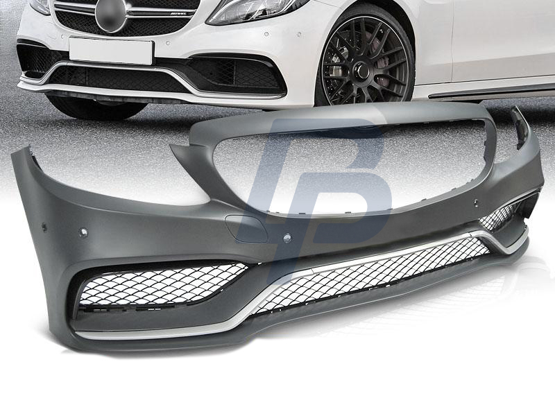 MERCEDES W205 14- C63 STYLE PDC FRONT BUMPER - 5