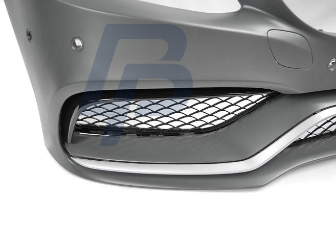MERCEDES W205 14- C63 STYLE PDC FRONT BUMPER - 3