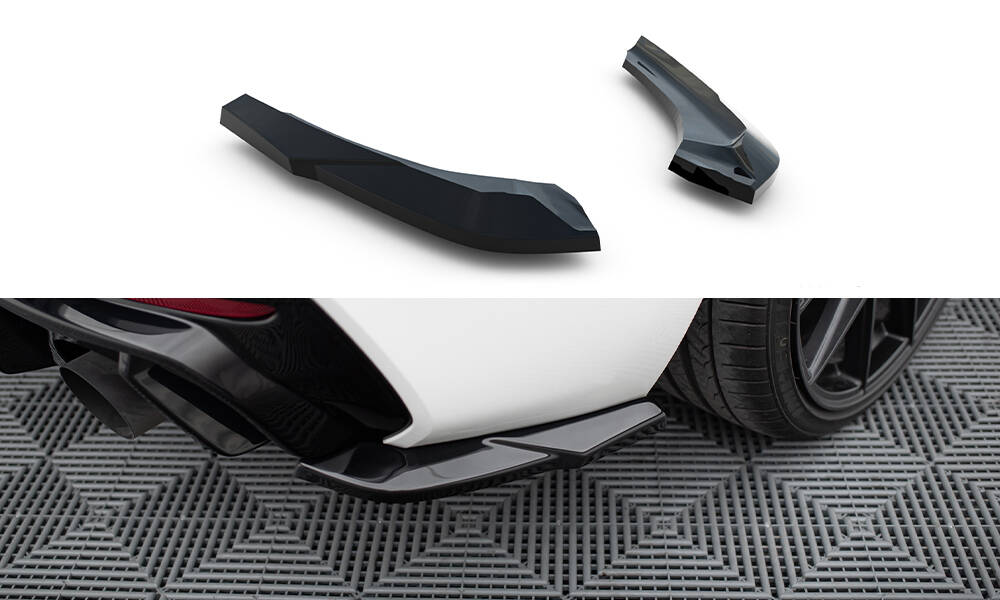 Rear Side Splitters V.5 BMW 1 M-Pack / M140i F20 Facelift