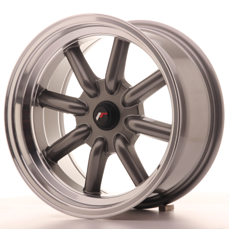 JAPAN RACING JR19 16X8 ET-20-0 BLANK GUN METAL