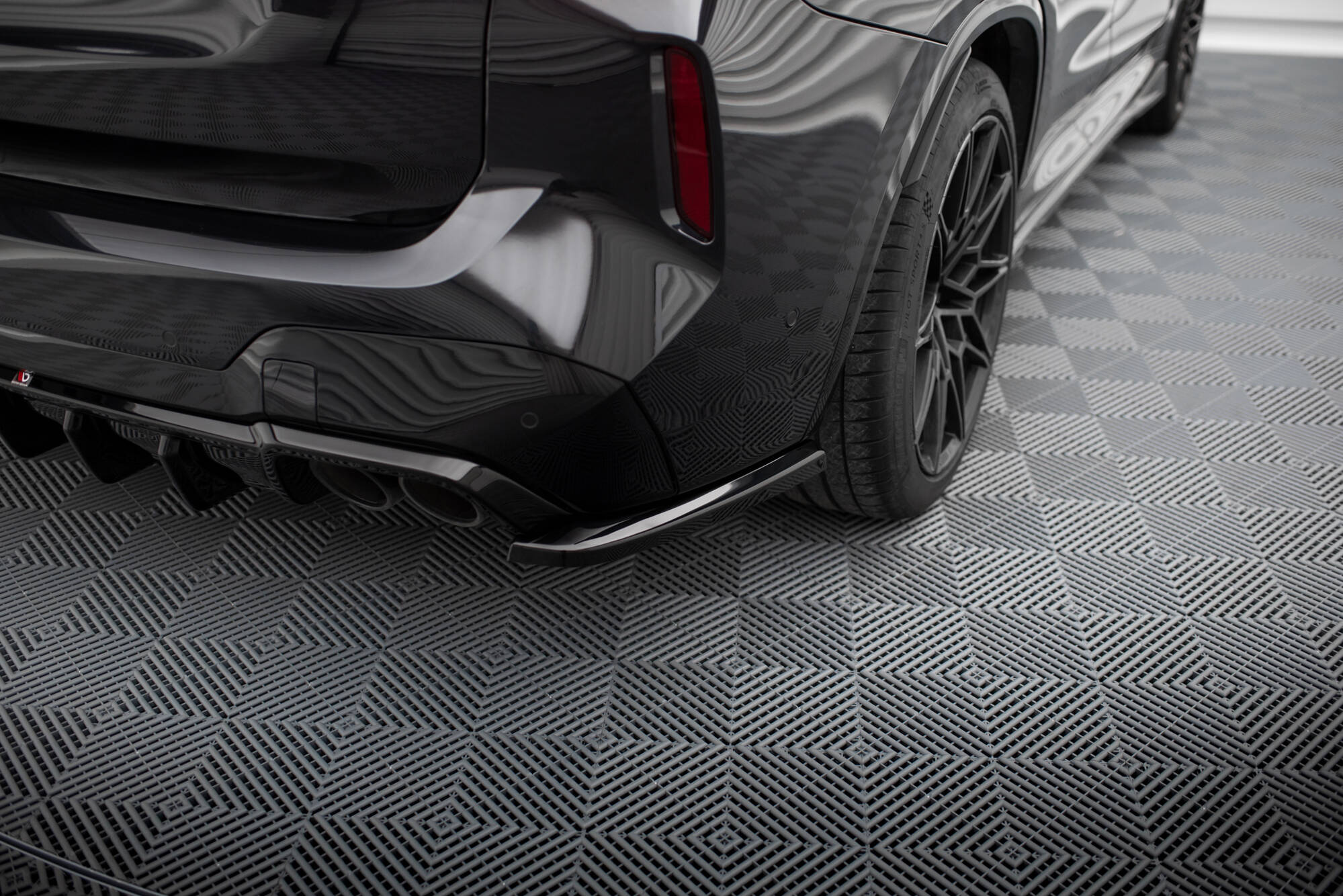 Rear Side Splitters V.2 BMW X3 M F97 Facelift - 3