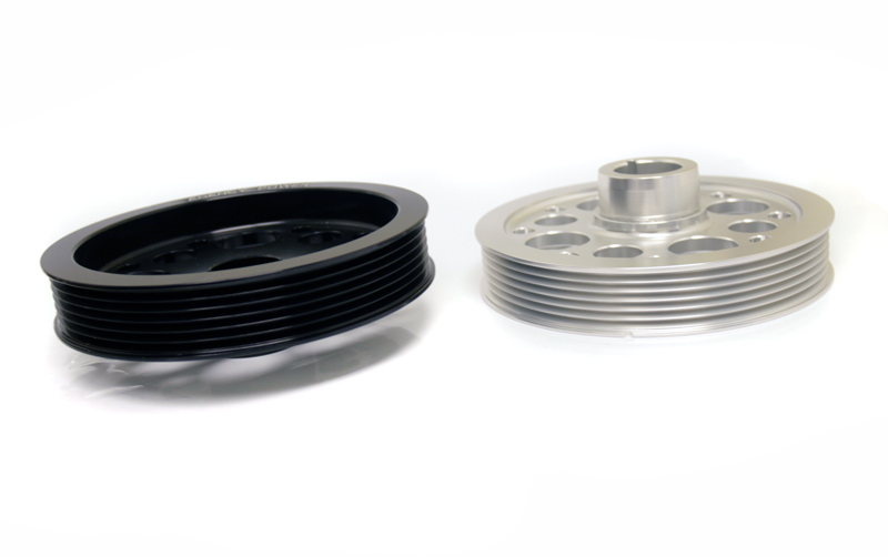 AGENCY POWER LIGHTWEIGHT CRANK PULLEY MITSUBISHI EVO X 08-12