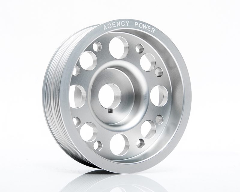 AGENCY POWER LIGHTWEIGHT CRANK PULLEY SUBARU WRX/STI 02-07 - 3