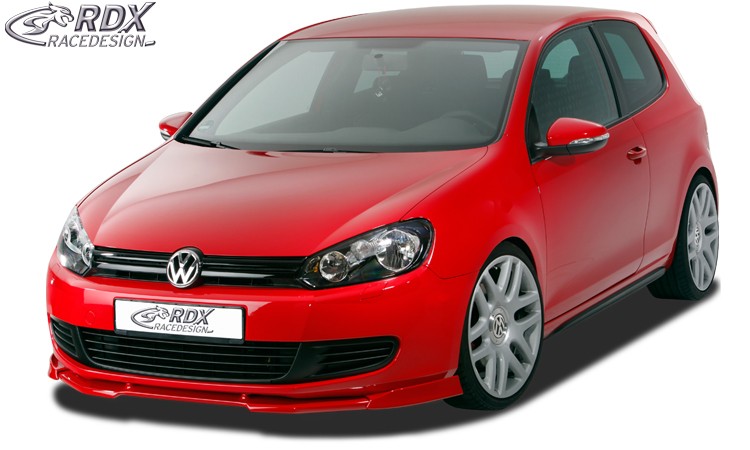 FRONT SPOILER VARIO-X VW GOLF 6 FRONT LIP SPLITTER - 3
