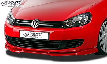 FRONT SPOILER VARIO-X VW GOLF 6 FRONT LIP SPLITTER