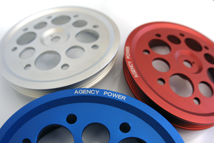 AGENCY POWER LIGHTWEIGHT CRANK PULLEY SCION XB/XA 03-07