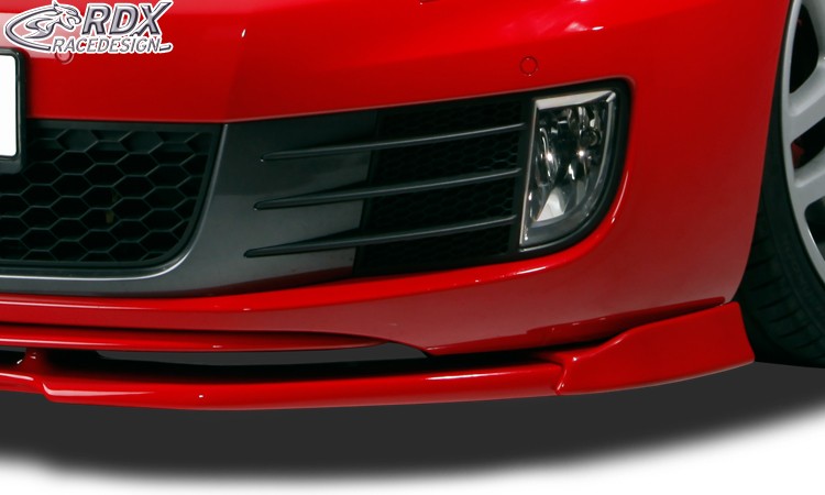 FRONT SPOILER VARIO-X VW GOLF 6 GTD, GTI FRONT LIP SPLITTER - 2